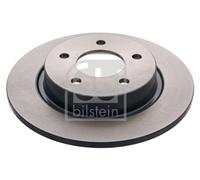 2X Febi 32775 Rear Brake Discs Pair 280mm Solid Fits Mazda 2 3 5