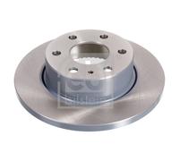 2X Febi 35341 Rear Brake Discs Pair 296mm Solid Fits Iveco Daily