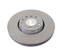 2X Febi 36621 Front Brake Discs Fits Citroën Fiat Peugeot Toyota 407 C5 Expert