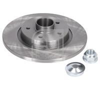 2X Febi 38304 Rear Brake Discs Pair 274mm Solid Fits Mercedes Nissan Be