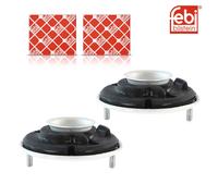 2X FEBI 38626 Front Strut Mounts For VW Passat Variant Audi A4 A6 8D0412065F