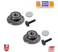 2x FEBI 40659 REAR WHEEL BEARING KITS VW GOLF AUDI A3 SEAT LEON SKODA A5157