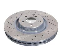 2X Febi 44030 Front Brake Discs Pair 360mm Vented Fits Mercedes Cls Sl
