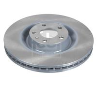 2X Febi 44038 Front Brake Discs Pair 345mm Vented Fits Audi A4