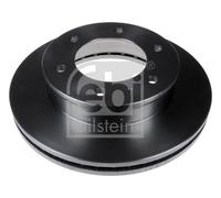 2X Febi 44104 Front Brake Discs Pair 289mm Vented Fits Ford Asia &