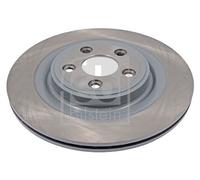 2X Febi 44135 Rear Brake Discs 326mm Fits Jaguar S-Type Xf Xj Xk Xk 8