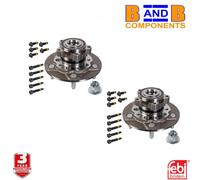 2x FEBI BILSTEIN 101122 FRONT WHEEL BEARING KIT FORD TRANSIT CUSTOM TOURNEO