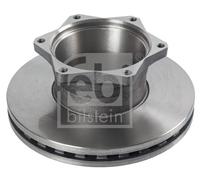 2x Febi Bilstein 106338 Rear Brake Discs Pair 312mm Vented 6884230012
