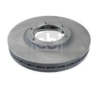 Febi Bilstein Brake Disc 47462 - Front, Internally Vented, 6 Holes, Single Disc