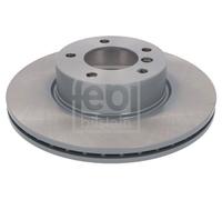 2x Febi Front Internally Vented Brake Disc For Bmw Bmw (Brilliance) 1 2 3