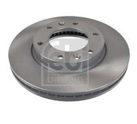2x Febi Front Internally Vented Brake Disc For Kia Carnival / Grand Carniv