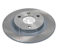 2x Febi Front Solid Brake Disc For Citroën Peugeot 106 106 Van Ax C3 C3 Ai