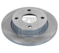 2x Febi Front Solid Brake Discs Fits Ford Mazda 121 Fiesta Ka Ka Van 240mm