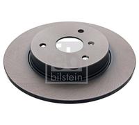 2x Febi Front Solid Brake Discs Fits Smart Cabrio City-coupe Crossblade Fortwo R