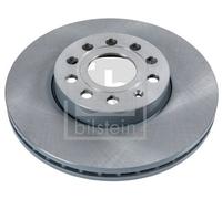 2x Febi Front Vented Brake Discs Fits Audi Ford Seat Skoda Vw A3 Altea Altea Xl