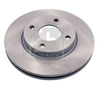 2x Febi Front Vented Brake Discs Fits Ford Mazda 2 Fiesta Figo Focus Fusion Ka P
