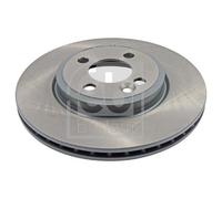 2x Febi Front Vented Brake Discs Fits Mini Mini Mini Clubman Mini Clubvan 280mm