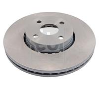 2x Febi Front Vented Brake Discs Fits Toyota Corolla 275mm
