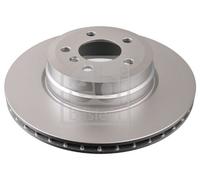 2x Febi Rear Internally Vented Brake Disc For Bmw X5 X6