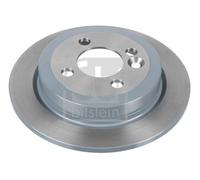 2x Febi Rear Solid Brake Disc For Mini Mini Mini Clubman Mini Clubvan