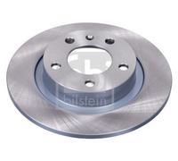 2x Febi Rear Solid Brake Disc For Opel Vauxhall Adam Corsa Corsavan