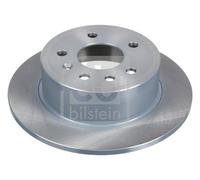 2x Febi Rear Solid Brake Disc For Opel Vauxhall Carlton Omega Senator