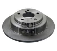 2x Febi Rear Solid Brake Disc For Subaru Forester Impreza Legacy Legacy Ou