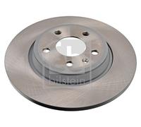 2x Febi Rear Solid Brake Discs Fits Audi A4 A4 Allroad A4l A5 A6 A6 Allroad A7 Q