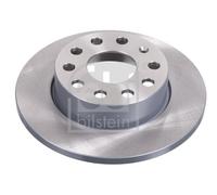 2x Febi Rear Solid Brake Discs Fits Audi Seat Skoda Vw A3 Altea Altea Xl Caddy G