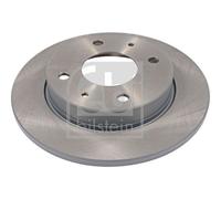 2x Febi Rear Solid Brake Discs Fits Mitsubishi Smart Colt Colt Czc Colt Plus For