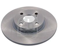 2x Febi Rear Solid Brake Discs Fits Toyota Corolla Corolla Levin Sprinter Sprint