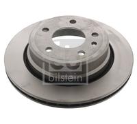 2x Febi Rear Vented Brake Discs Fits Bmw 7 Series 300mm