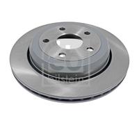 2x Febi Rear Vented Brake Discs Fits Dodge Jeep Durango Grand Cherokee 330mm