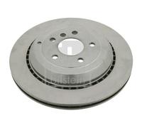 2x Febi Rear Vented Brake Discs Fits Mercedes Gl-class M-class R-class 330mm