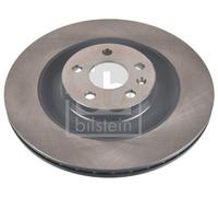 2x Febi Rear Vented Brake Discs Fits Volvo C40 Ex40 Xc40 Xc90 340mm