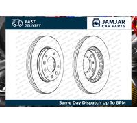 FERODO DDF1278C Brake disc