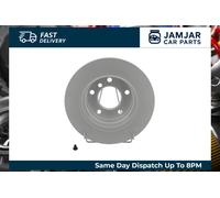 2x FERODO DDF1303C Brake Discs Rear Axle Braking Solid Coated Fits BMW 1