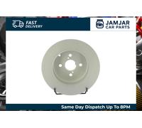 2x FERODO DDF1421C Brake Discs Rear Fits Toyota Corolla Saloon Estate Verso