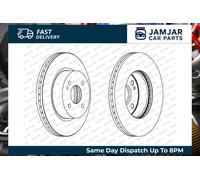 FERODO DDF1738C Brake disc
