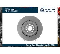 2x FERODO DDF1985C Brake Discs Front Axle Braking Vented Fits Seat Leon