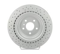 2x FERODO DDF2209C Brake Discs Rear Axle Braking Fits Mercedes M-Class Gl-Class