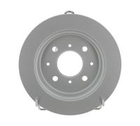 2x FERODO DDF2244C Brake Discs Rear Axle Braking Solid Fits Honda Jazz 3