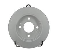 2x FERODO DDF2655C Brake Discs Rear Axle Braking Solid Fits Hyundai I10 2 3