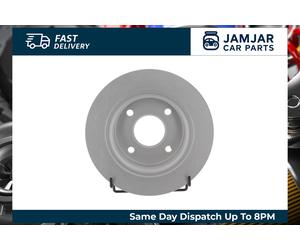 2x FERODO DDF2822C Brake Discs Rear Axle Braking Fits Ford Fiesta 7 Van