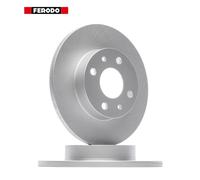 2x FERODO SOLID REAR BRAKE DISCS FIAT 500 500C 2009 on PANDA lll 240mm DDF140C