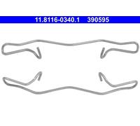 ATE 11.8116-0340.1 Spring Brake Caliper, Black