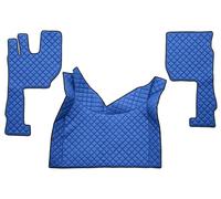 2x ✅Fits F-CORE F-CORE FL08 BLUE Floor mats ECO-leather quilted (3 p ⭐UK Seller⭐