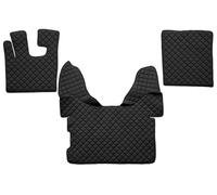 2x ✅Fits F-CORE F-CORE FL09 BLACK Floor mats ECO-leather quilted (3 ⭐UK Seller⭐