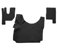 2x ✅Fits F-CORE F-CORE FL14 BLACK Floor mats ECO-leather quilted (3 ⭐UK Seller⭐