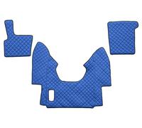 2x ✅Fits F-CORE F-CORE FL17 BLUE Floor mats ECO-leather quilted (3 p ⭐UK Seller⭐